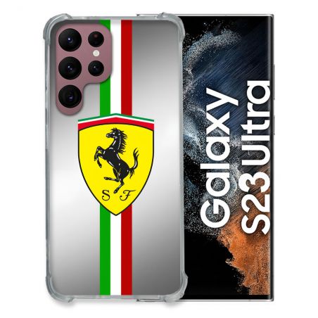 Coque Pour Samsung Galaxy S23 Ultra Ferrari Ligne