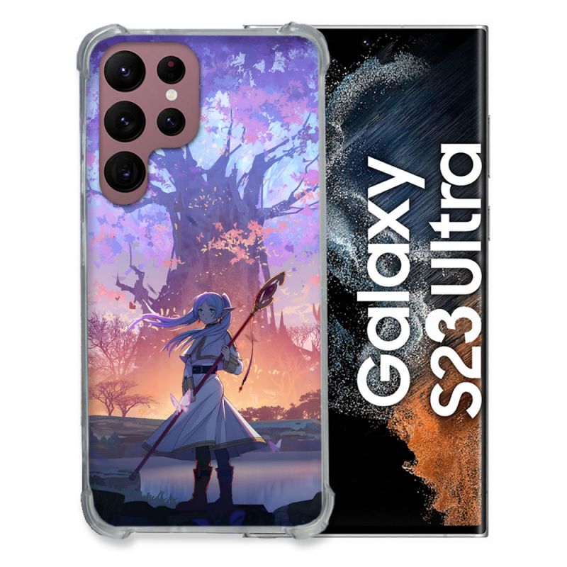 Coque Pour Samsung Galaxy S23 Ultra Manga Frieren