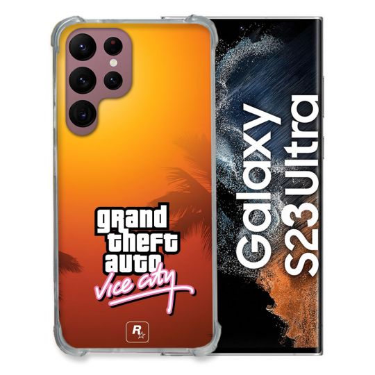 Coque Pour Samsung Galaxy S23 Ultra GTA Vice City