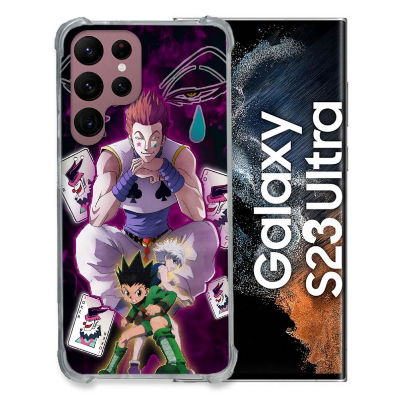Coque Pour Samsung Galaxy S23 Ultra Manga Hunter X Hunter Hisoka