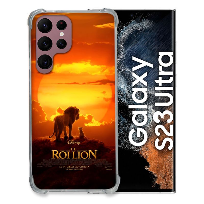 Coque Pour Samsung Galaxy S23 Ultra Le Roi Lion Affiche