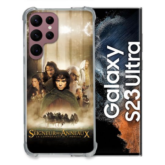 Coque Pour Samsung Galaxy S23 Ultra Le seigneur Des Anneaux Affiche