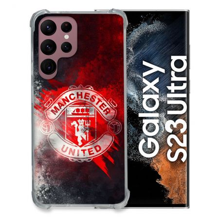 Coque Pour Samsung Galaxy S23 Ultra Foot Manchetser United