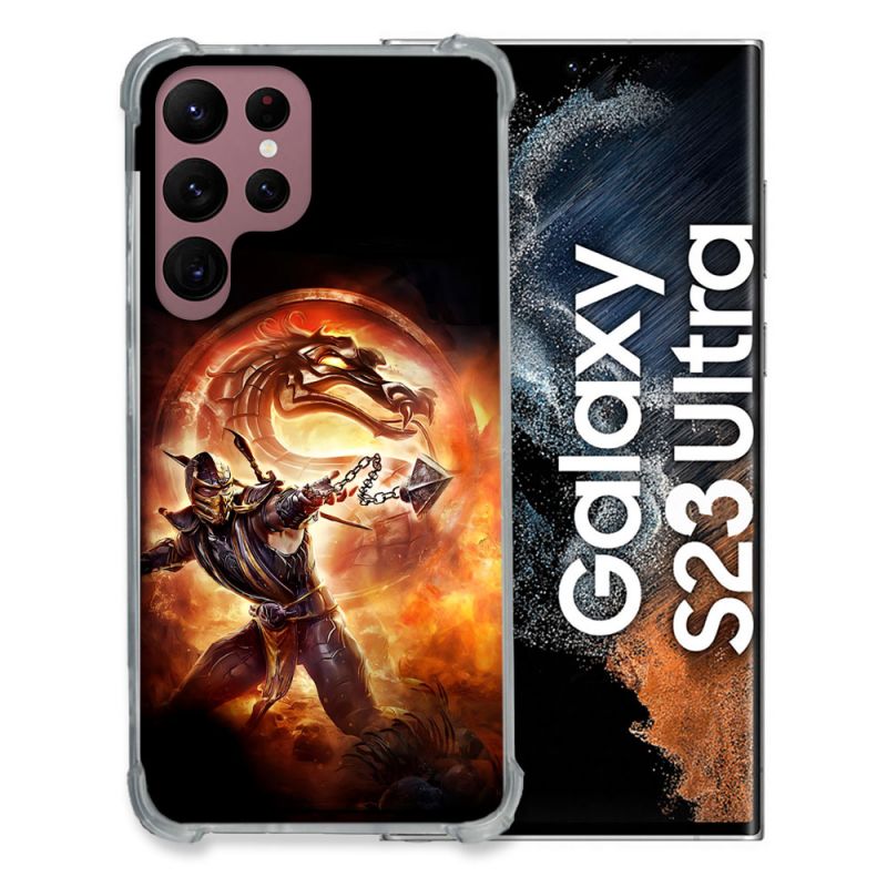 Coque Pour Samsung Galaxy S23 Ultra Mortal Combat