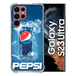 Coque Pour Samsung Galaxy S23 Ultra Pepsi