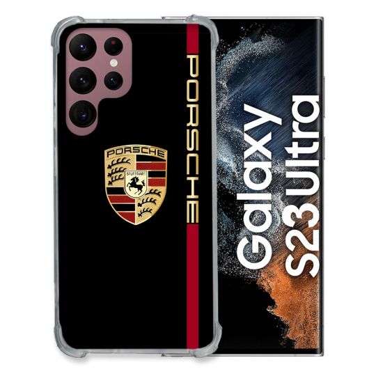 Coque Pour Samsung Galaxy S23 Ultra Porsche Line