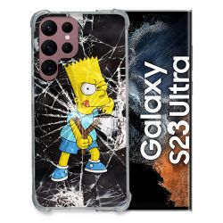 Coque Pour Samsung Galaxy S23 Ultra Simpson Bart