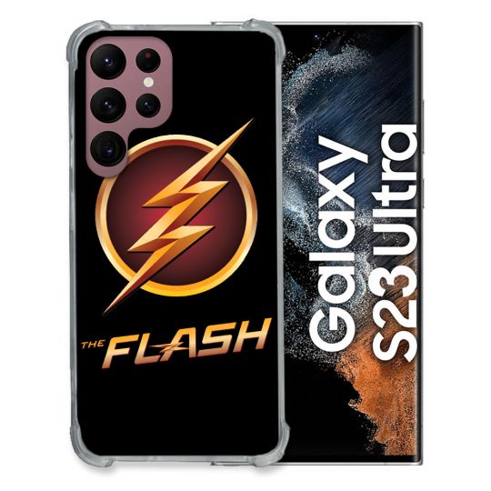 Coque Pour Samsung Galaxy S23 Ultra The Flash Logo