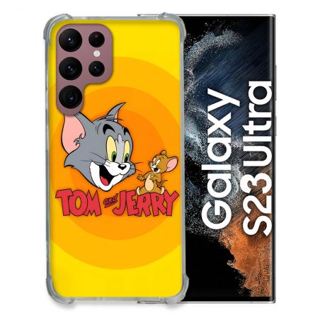 Coque Pour Samsung Galaxy S23 Ultra Tom Jerry