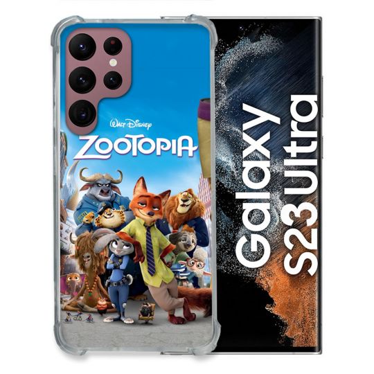 Coque Pour Samsung Galaxy S23 Ultra Zootopia