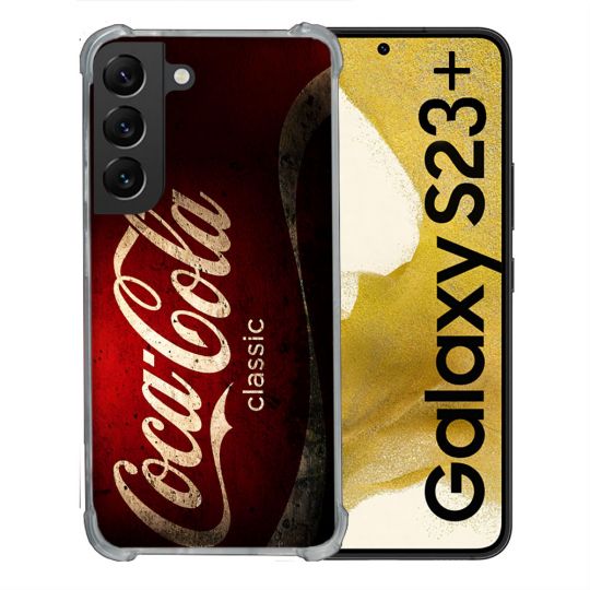 Coque Pour Samsung Galaxy S23 Plus Coca Cola Classique