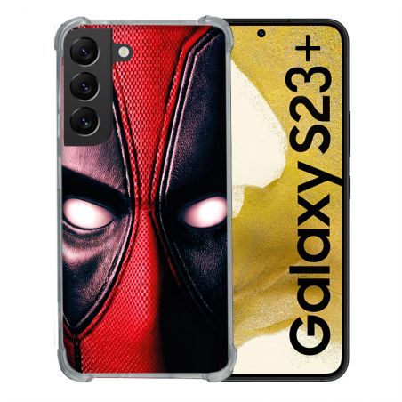 Coque Pour Samsung Galaxy S23 Plus Deadpool Yeux