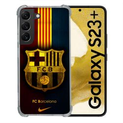Coque Pour Samsung Galaxy S23 Plus Foot FC Barcelone Vintage