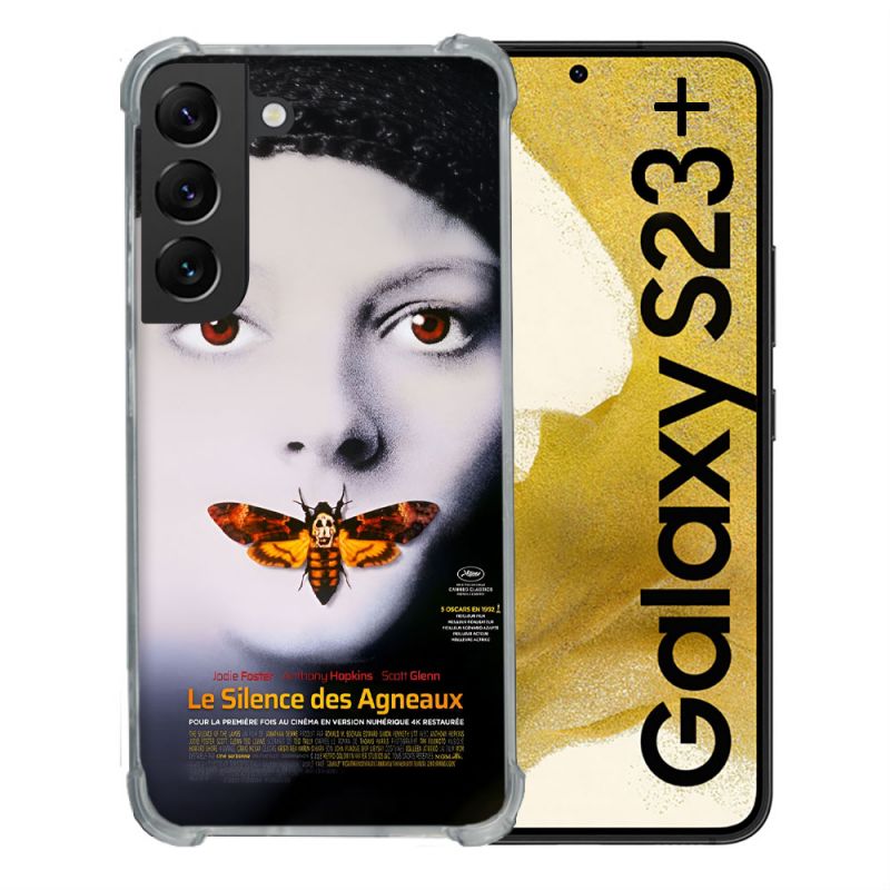 Coque Pour Samsung Galaxy S23 Plus Le Silence Des Agneaux Affiche