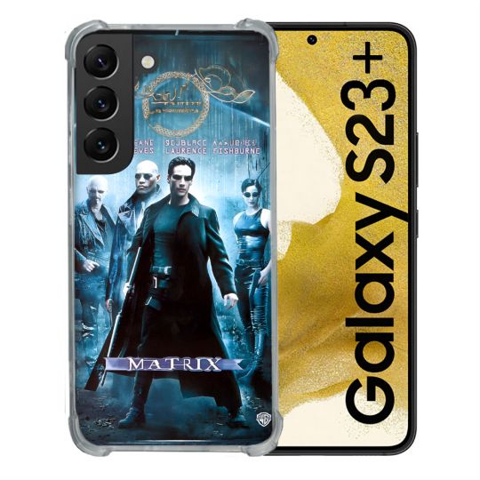 Coque Pour Samsung Galaxy S23 Plus Matrix Affiche