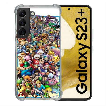 Coque Pour Samsung Galaxy S23 Plus Nintendo