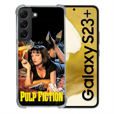 Coque Pour Samsung Galaxy S23 Plus Pulp Fiction Affiche