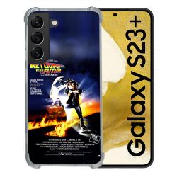 Coque Pour Samsung Galaxy S23 Plus Retour Vers Le Futur Affiche
