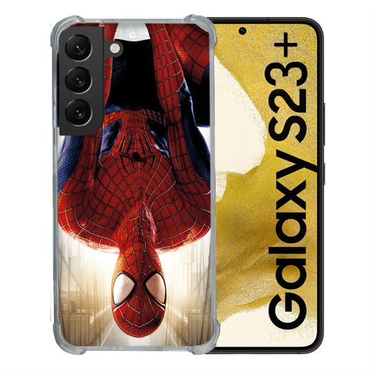 Coque Pour Samsung Galaxy S23 Plus Spiderman Invers