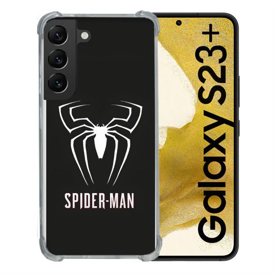 Coque Pour Samsung Galaxy S23 Plus Spiderman Logo