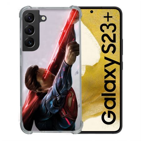 Coque Pour Samsung Galaxy S23 Plus Superman Laser