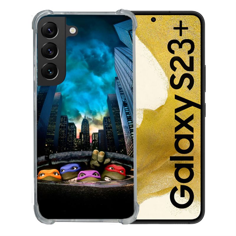 Coque Pour Samsung Galaxy S23 Plus Tortue Ninja Ville