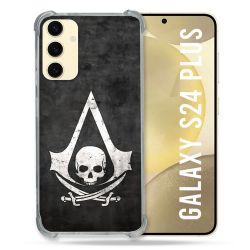Coque Pour Samsung Galaxy S24 Plus Assassin Creed Tete Mort