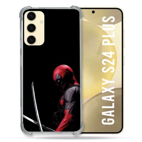 Coque Pour Samsung Galaxy S24 Plus Deadpool Epee