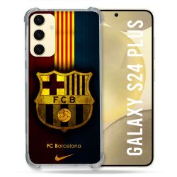 Coque Pour Samsung Galaxy S24 Plus Foot FC Barcelone Vintage