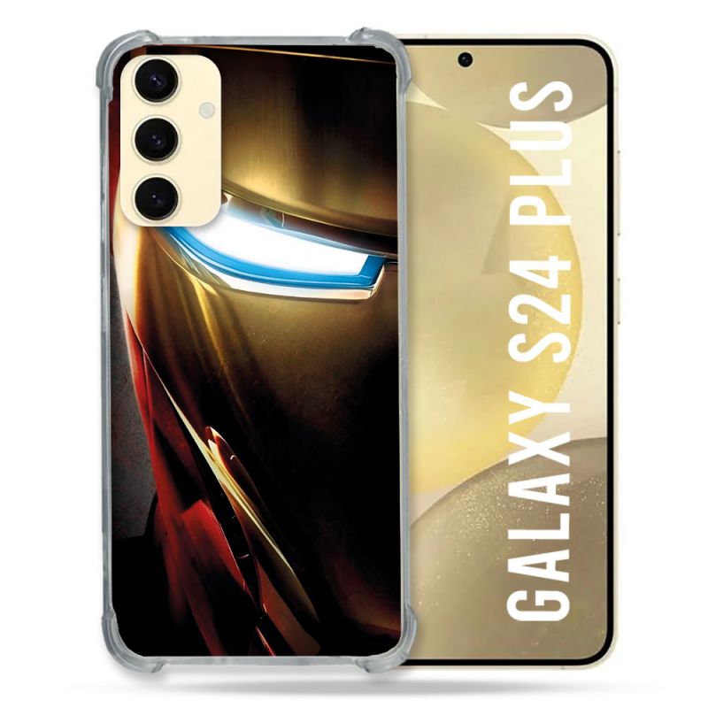 Coque Pour Samsung Galaxy S24 Plus Iron Man Casque