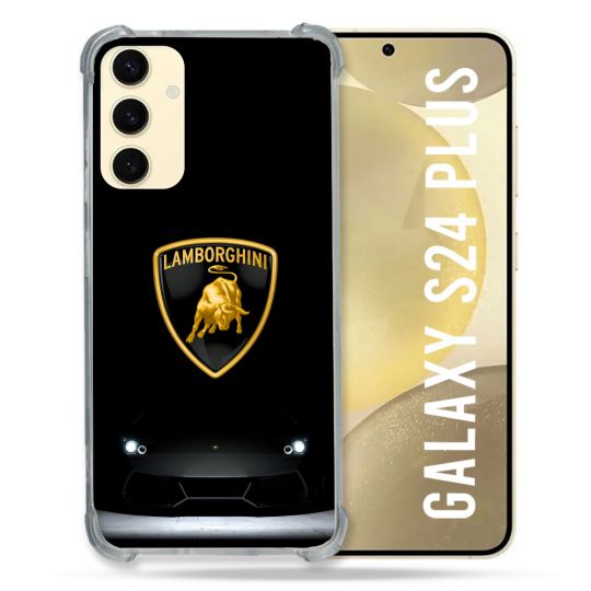 Coque Pour Samsung Galaxy S24 Plus Lamborghini Noir