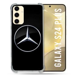Coque Pour Samsung Galaxy S24 Plus Mercedes Carbone