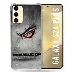 Coque Pour Samsung Galaxy S24 Plus ROG Gris