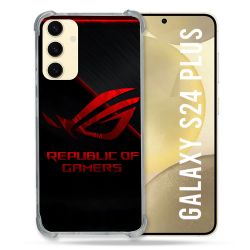 Coque Pour Samsung Galaxy S24 Plus ROG Rouge