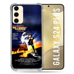 Coque Pour Samsung Galaxy S24 Plus Retour Vers Le Futur Affiche