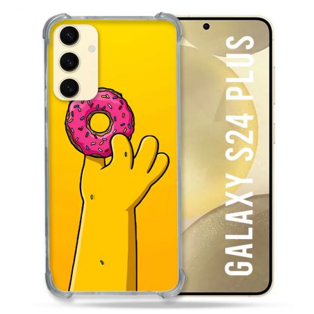 Coque Pour Samsung Galaxy S24 Plus Simpson Donuts