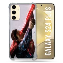 Coque Pour Samsung Galaxy S24 Plus Superman Laser