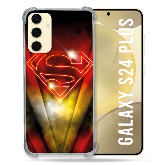 Coque Pour Samsung Galaxy S24 Plus Superman Logo