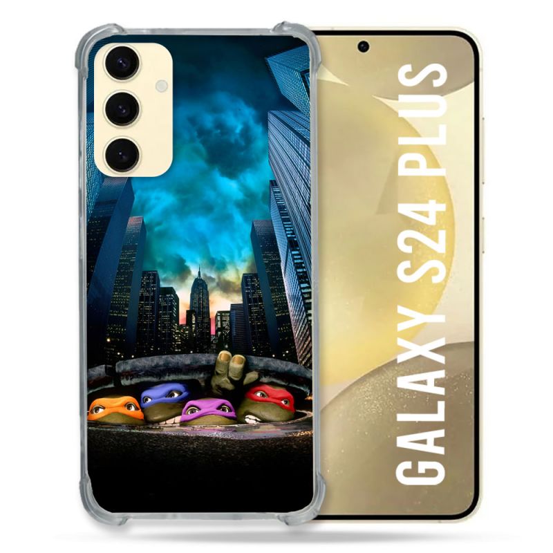 Coque Pour Samsung Galaxy S24 Plus Tortue Ninja Ville