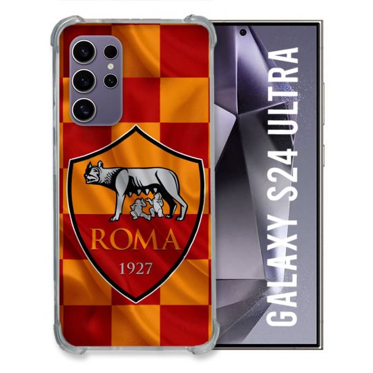 Coque Pour Samsung Galaxy S24 Ultra Foot As Roma