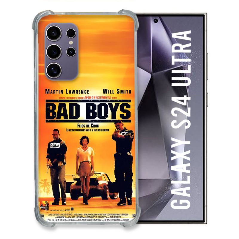Coque Pour Samsung Galaxy S24 Ultra Bad Boys Affiche