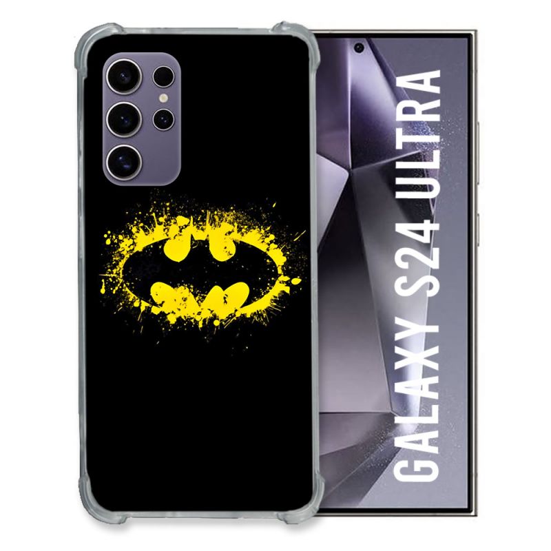 Coque Pour Samsung Galaxy S24 Ultra Batman Logo