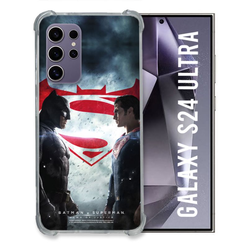 Coque Pour Samsung Galaxy S24 Ultra Batman VS Superman