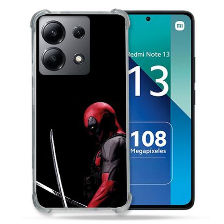 Coque Pour Xiaomi Redmi Note 13 4G Deadpool Epee