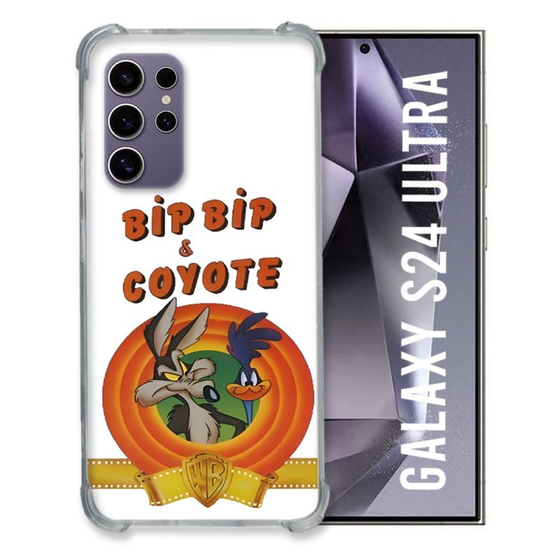 Coque Pour Samsung Galaxy S24 Ultra Bip Bip Coyote
