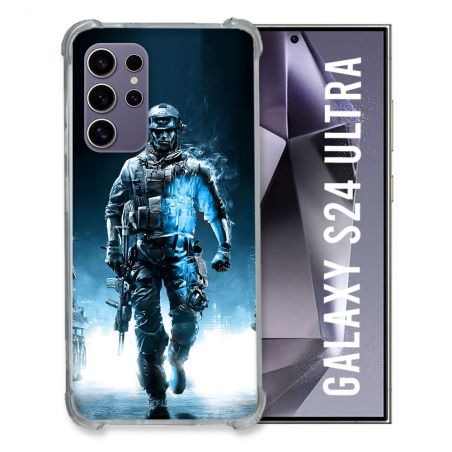 Coque Pour Samsung Galaxy S24 Ultra Call Of Duty Guerrier