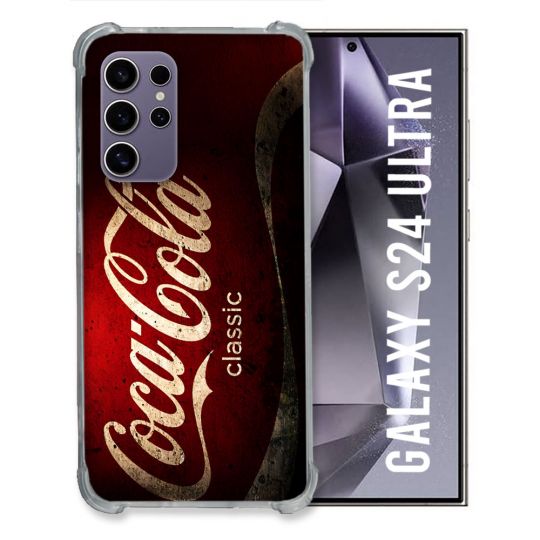 Coque Pour Samsung Galaxy S24 Ultra Coca Cola Classique