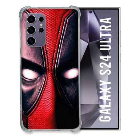 Coque Pour Samsung Galaxy S24 Ultra Deadpool Yeux