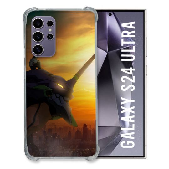 Coque Pour Samsung Galaxy S24 Ultra Manga Evangelion