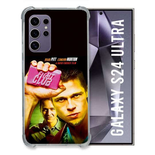 Coque Pour Samsung Galaxy S24 Ultra Fight Club Affiche